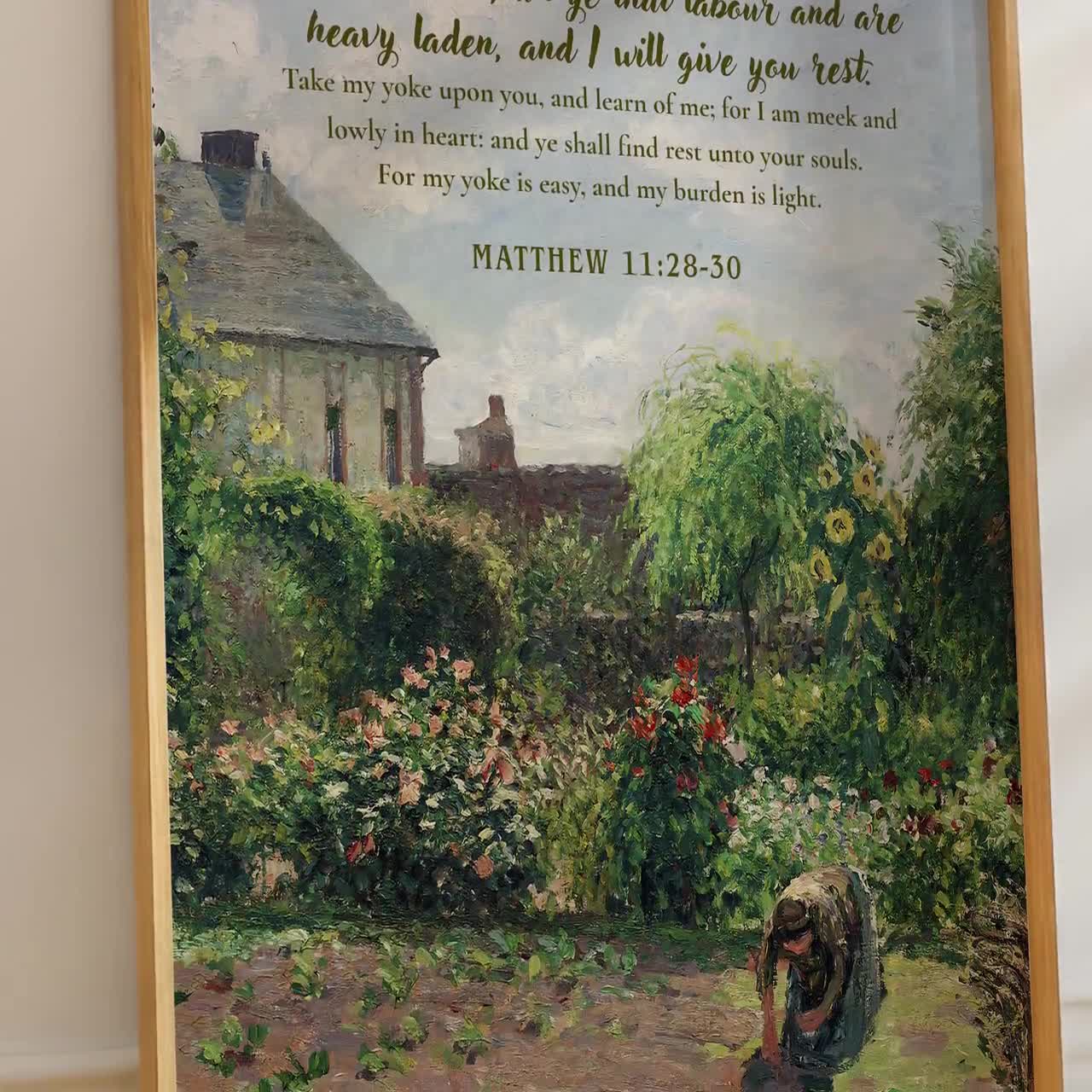 Matthew 11 V 28 30