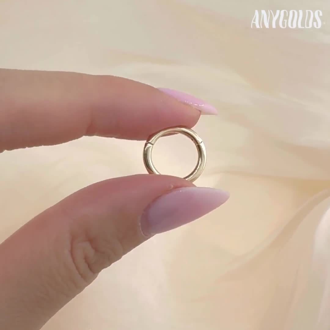 Diamant-Enhancer Charm: 14K Massivgold Anhänger