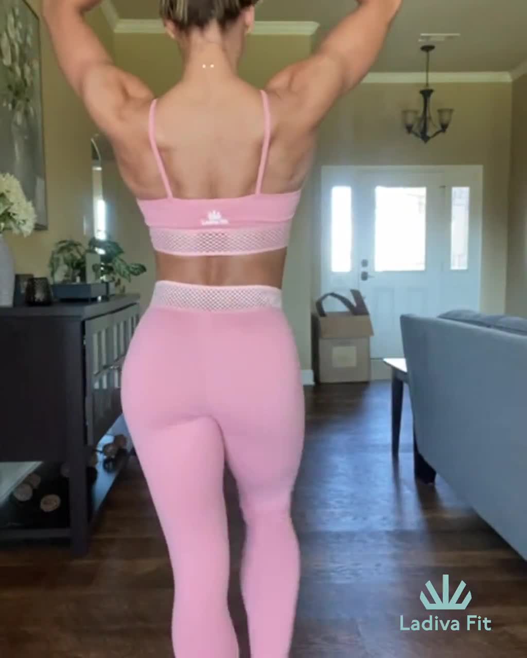 LADIVA FIT Suuksess Women Seamless Leggings Booty High Waisted Workout Yoga  Pants 