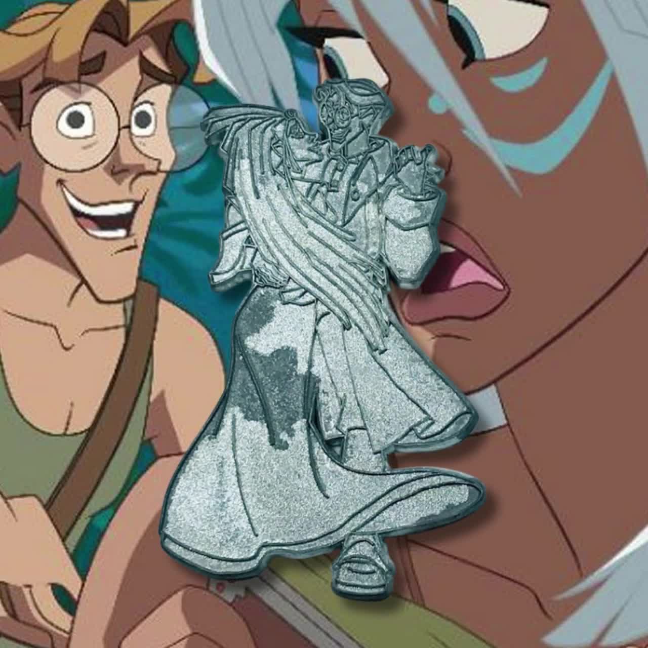 Pin – Milo Thatch and Kida Nedakh from Atlantis The Lost Empire – Disney  Fantasy, image size:1280x1280