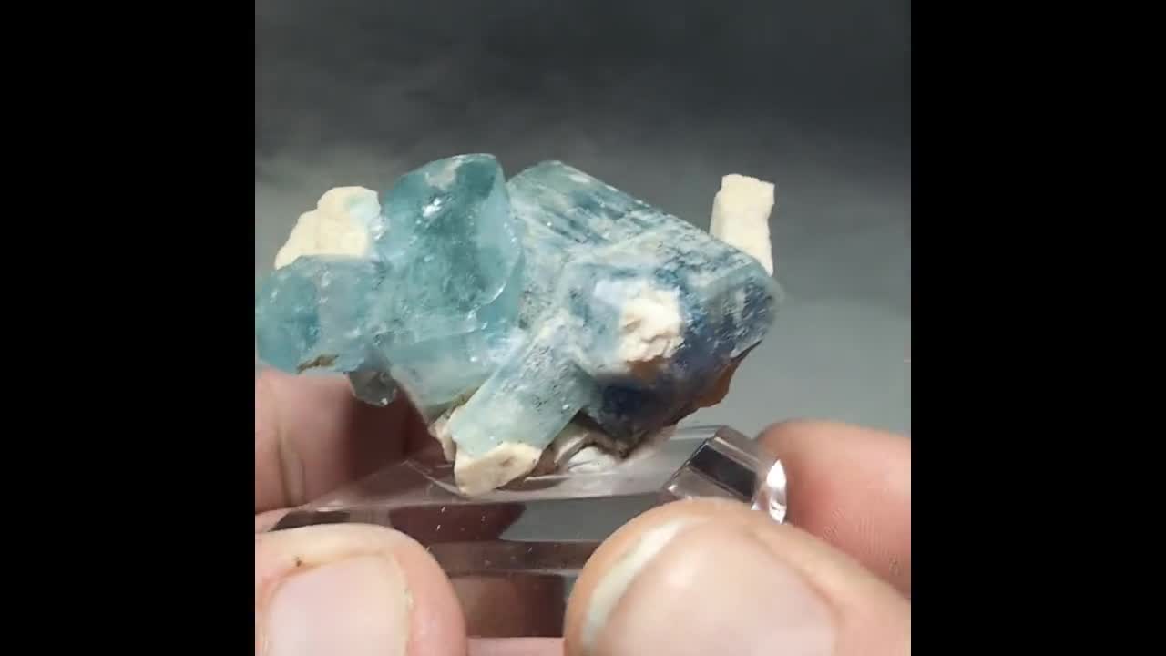 Double Terminated cheapest Aquamarine Crystal from Namibia