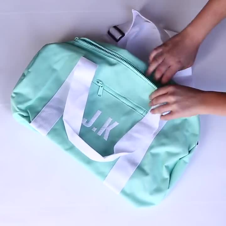 Bolsa de lona de gimnasio para mujer, Blancuzco, Bolsa de viaje para  gimnasio