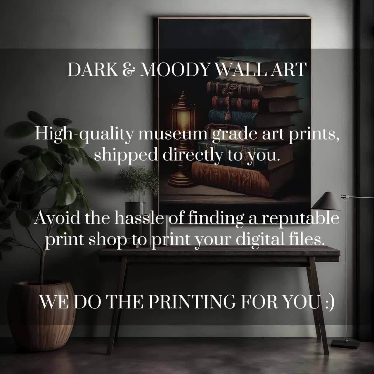 Alice in Wonderland Dark Academia Grunge Fairycore Decor Book Posters,  Goblincore Bookish Merch for Dreamcore Dark Cottagecore Bookish Decor 