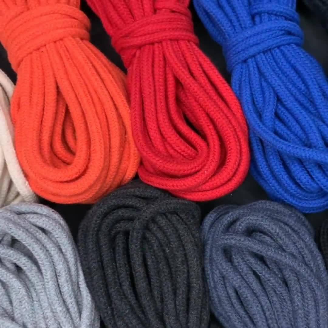 Corda Intrecciata In Poliestere 3 Fili – 10 Metri X 5 Mm, Brillante E Resistente Per Decorazioni Natalizie, Borse Regalo E Fai-da-te (rosa)