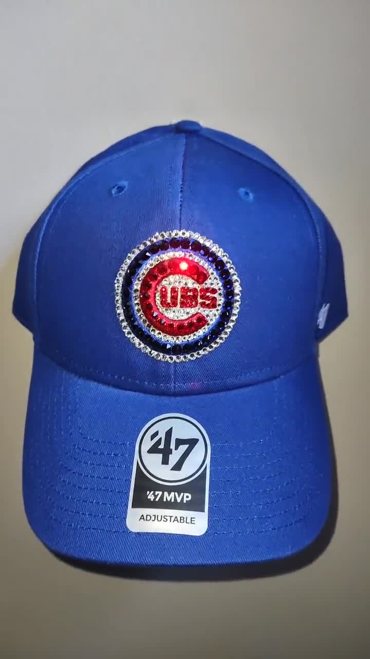 47 Brand Women's Chicago Cubs Sparkle Sequin Baseball Cap
