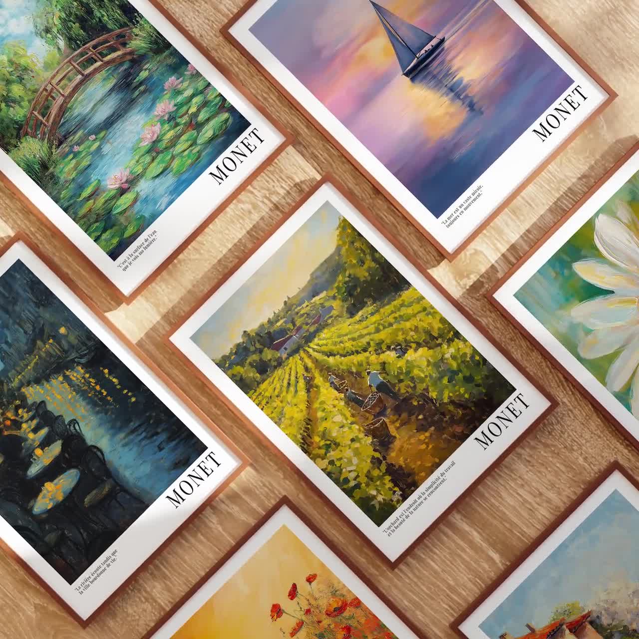 Claude Monet Rainy Cafe Print: Impressionist Street Scene Poster video poster