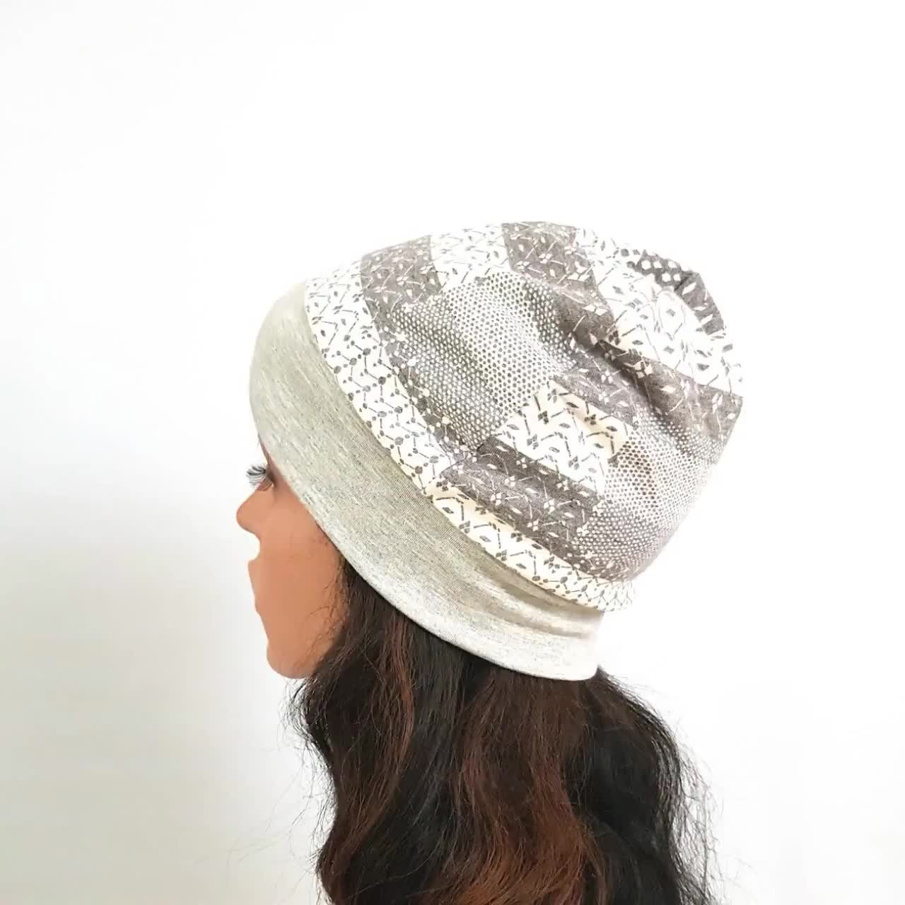Bonnet Coton Léger Homme Femme - 95% Coton - Taille Unique 56-60cm - Pour Sport, Sommeil, Chimio