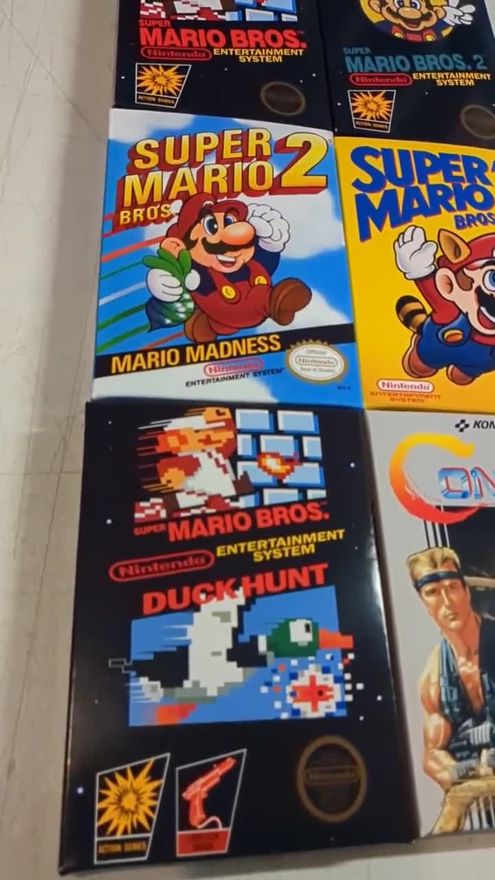 Super Mario Bros. 3 Replacement Box - Nintendo NES - Highest