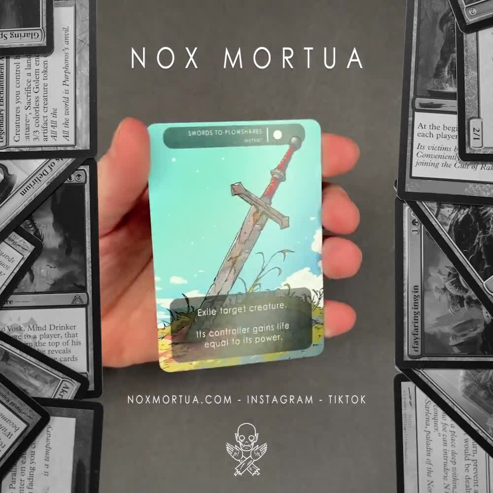 マジック：ザ・ギャザリングの「剣を鍬に」 - Etsy 日本