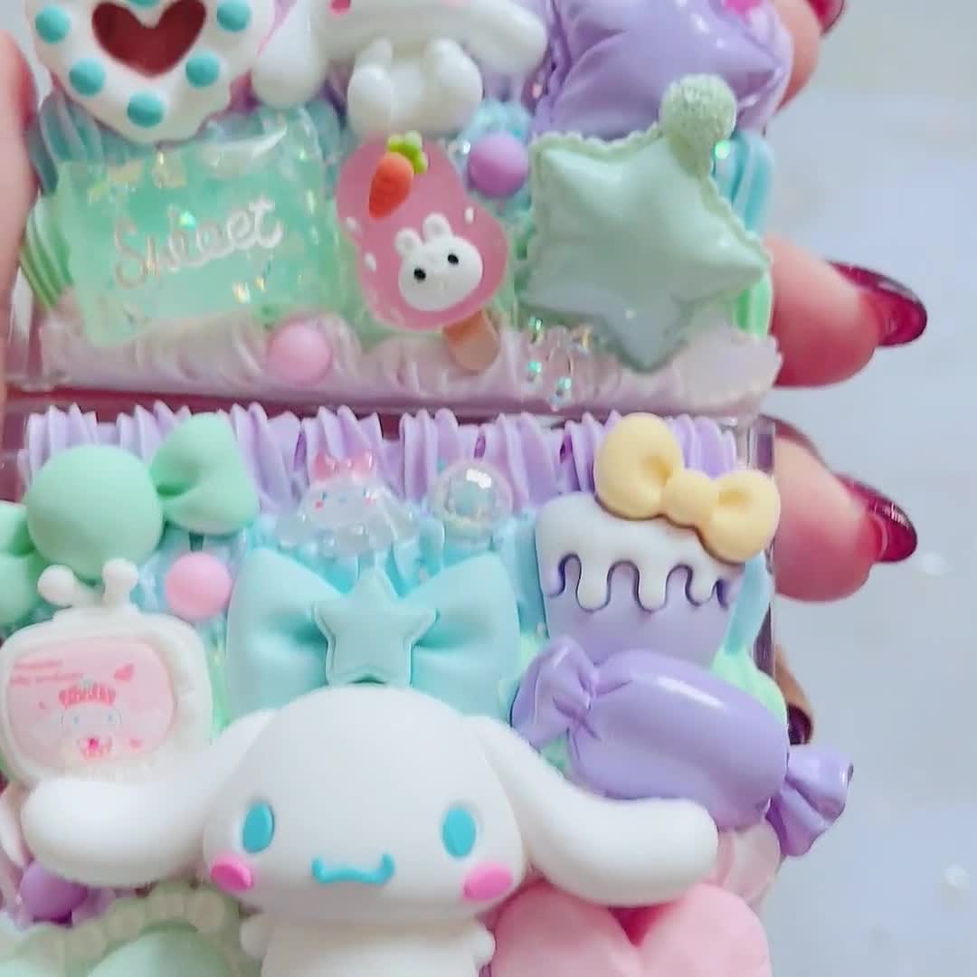 iPhoneアクセサリー cake Strawberry Cake Decoden Phone Case for All Brand, Fake Cake