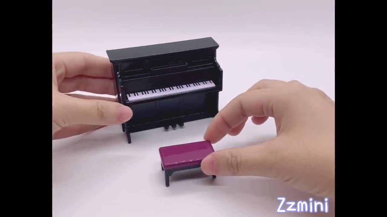 Hesroicy 1 juego de piano de madera en miniatura para casa de muñecas, escala 1:12, resistente al desgaste y suave, para decoración | Bodega Aurrera en línea Hesroicy 1 juego de piano de madera en miniatura para casa de muñecas, escala 1:12, resistente al desgaste y suave, para decoración | Bodega Aurrera en línea