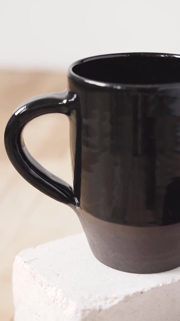 Extra Large Mug 500ml 18oz Black Large Coffee Mug Tall -  in 2023