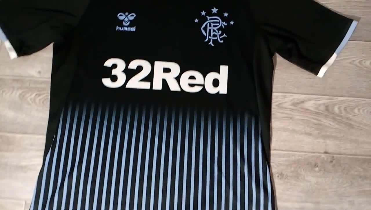 Maillot Glasgow Rangers 2019-2020 - Hummel Rouge - Taille M