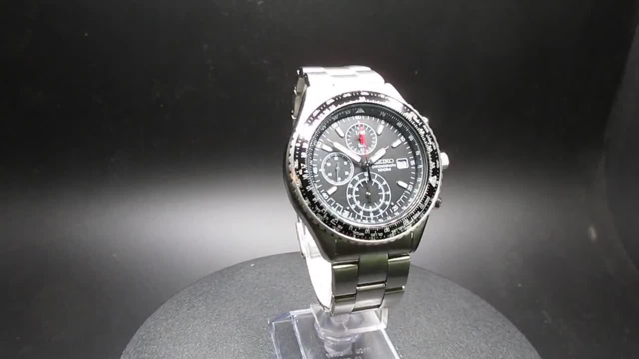 NEAR MINT] SEIKO SND253 Flightmaster Pilot 7T92-0CF0