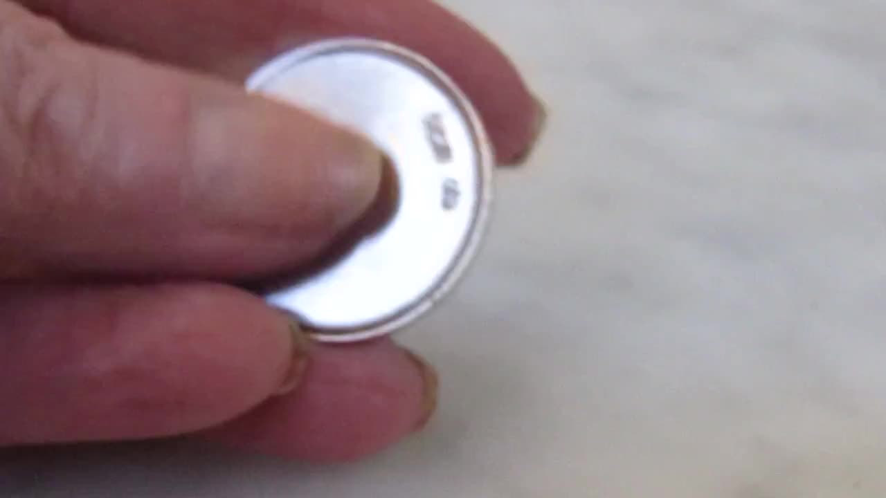 Fob - Sterling Silver 925 Birmingham 1933 Boxing (107969E) - Etsy UK