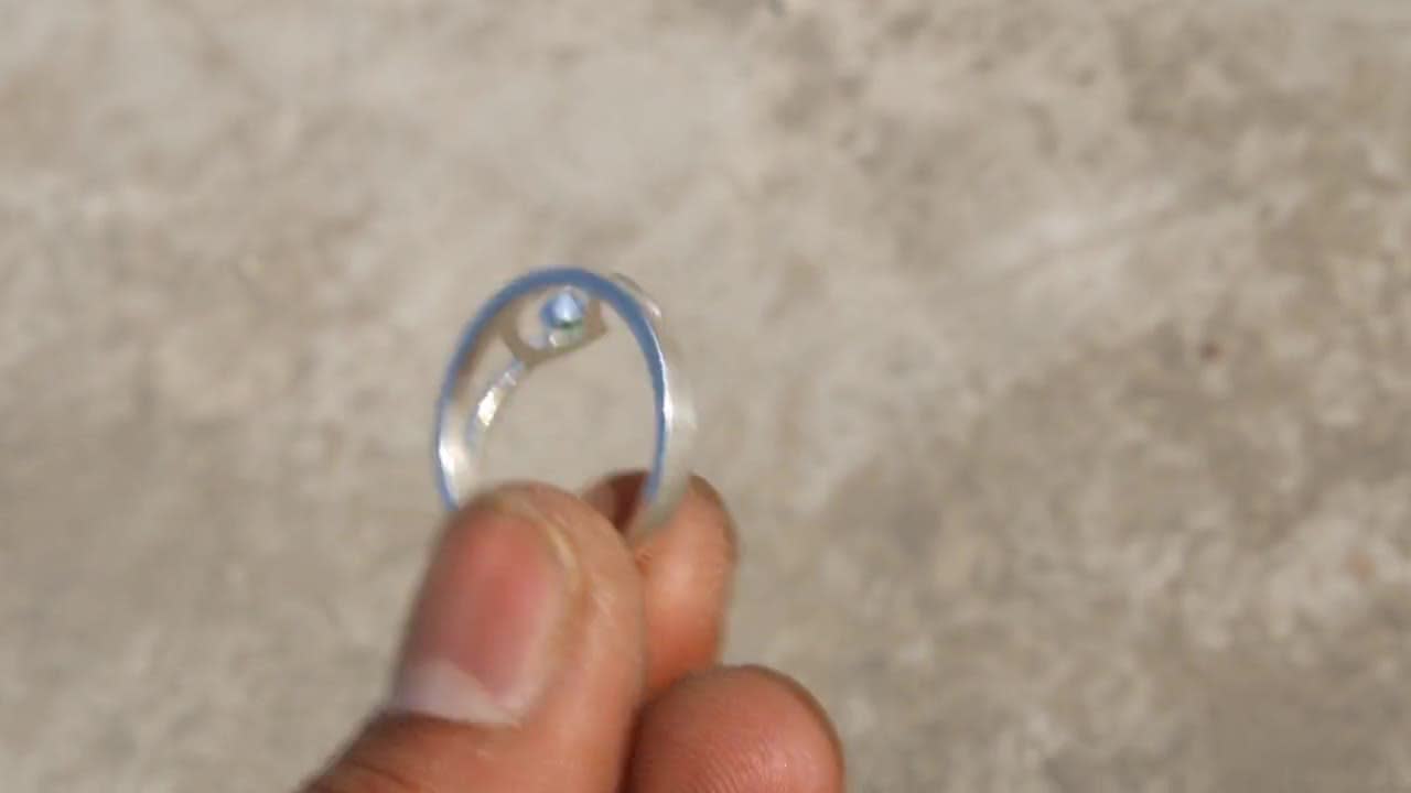 How to make a ring smaller with hot sale hot glue