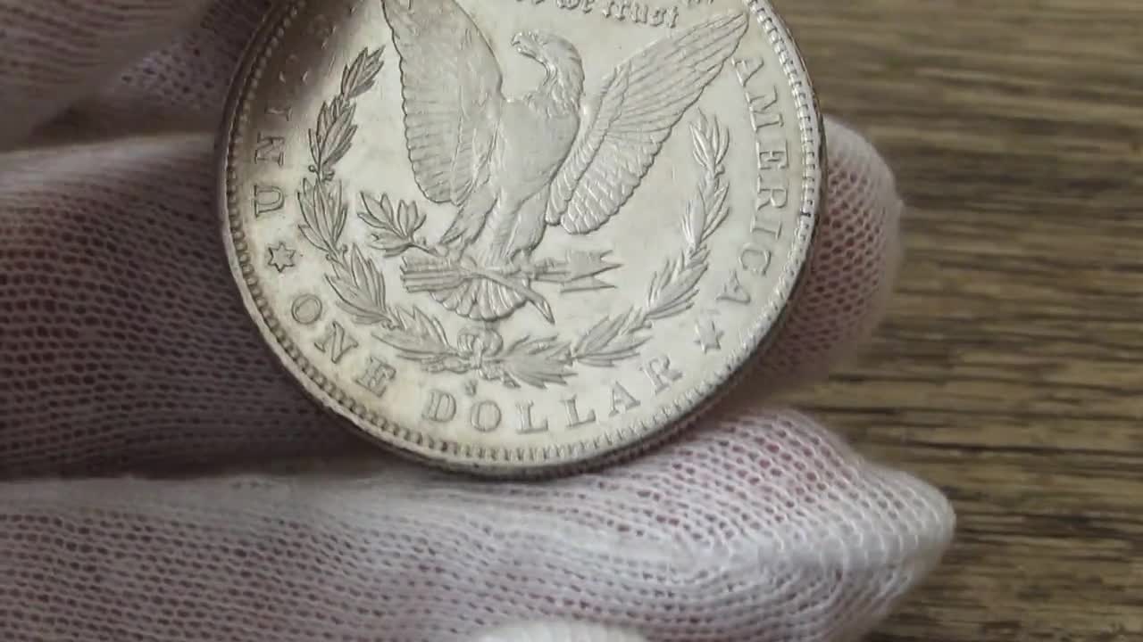 1896 S モルガン ダラー - アンティークの高級サンフランシスコ ミント