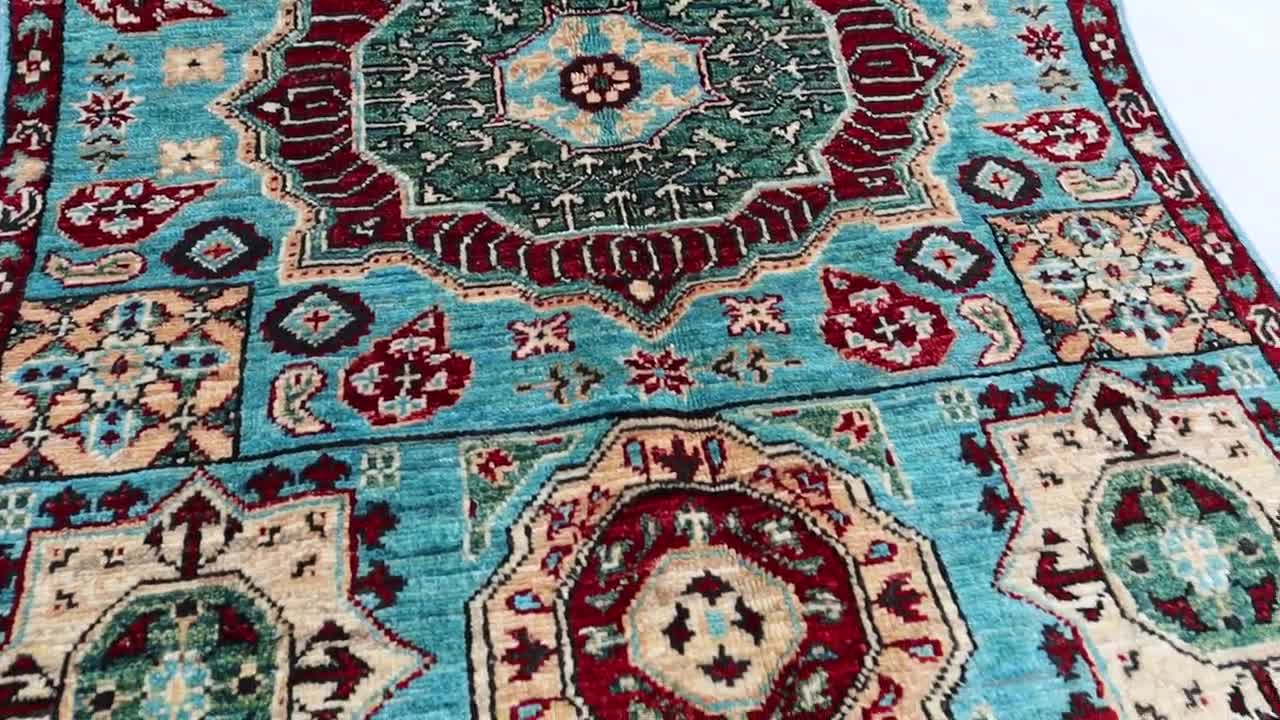 3x5 Ft Fine Mamluk Oriental Bathroom Rug 3'6x5 Hand 