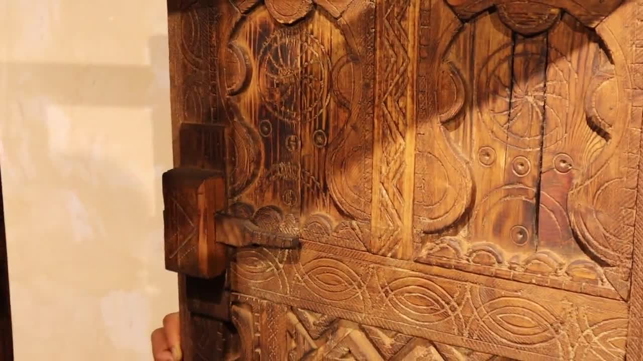☺︎ Buy Moroccan Door Frame, Islamic Door, Berber Door, 29x43
