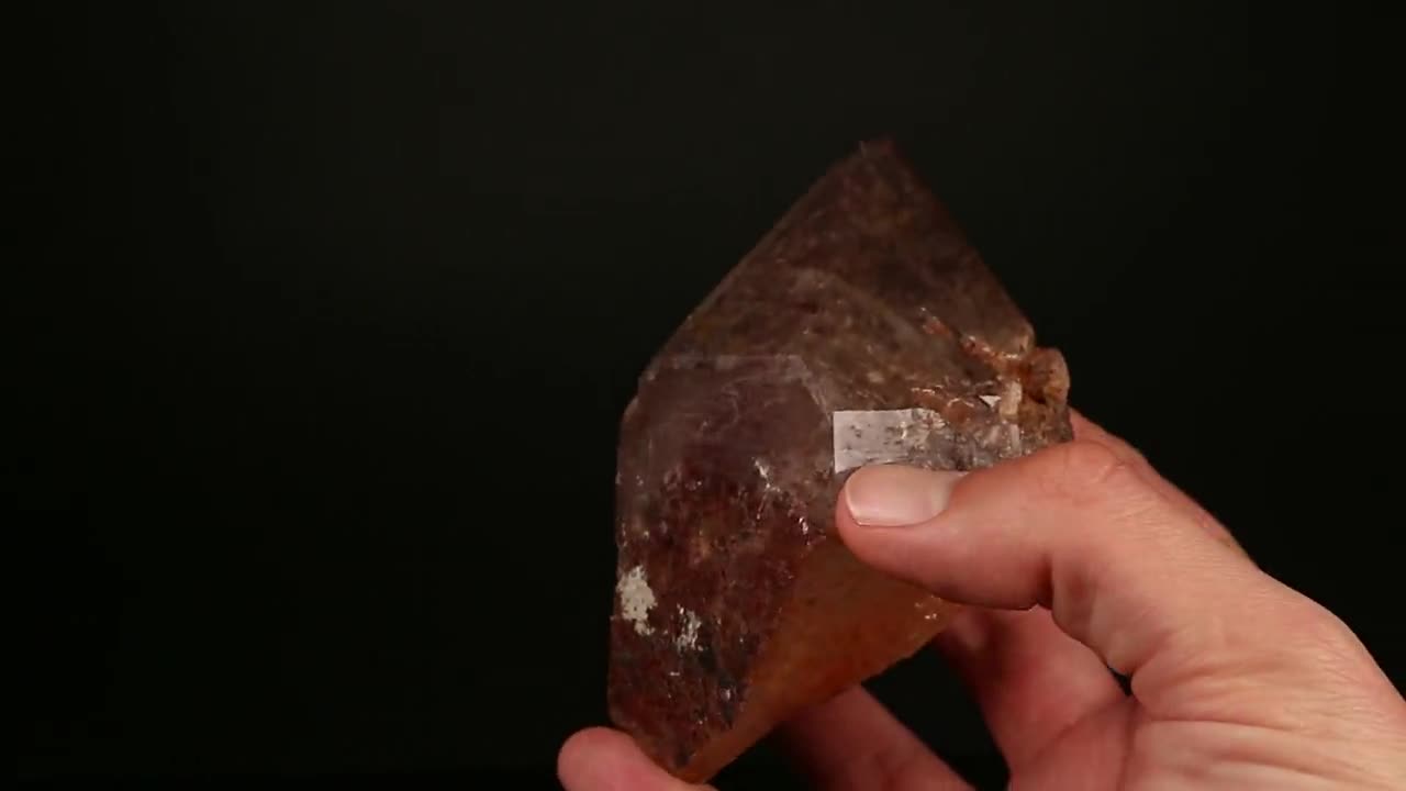 ヘマタイトを含む D/T クォーツ、オレンジ川地域、北ケープ州