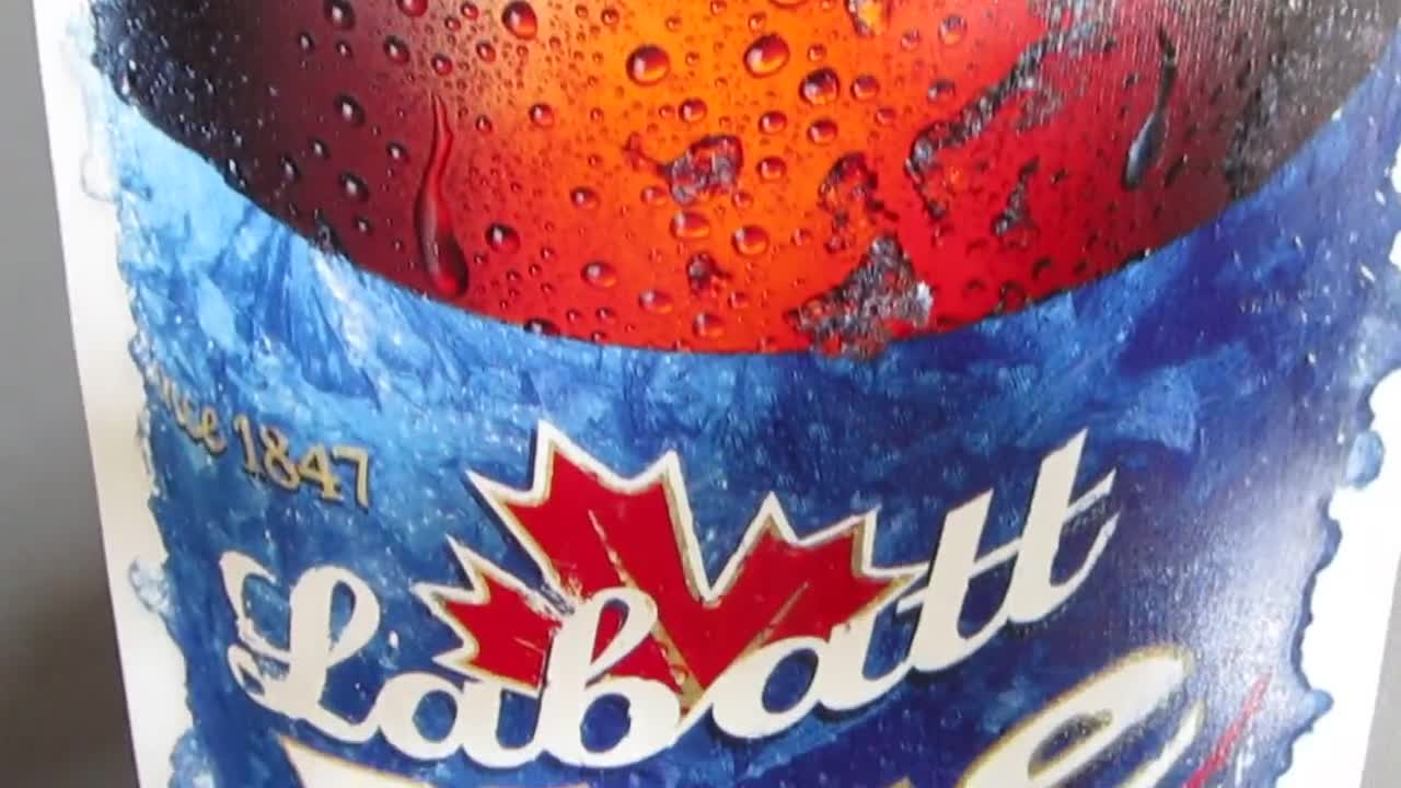 1997 Labatt Canadian Beer Large Tin Wall Sign - Etsy