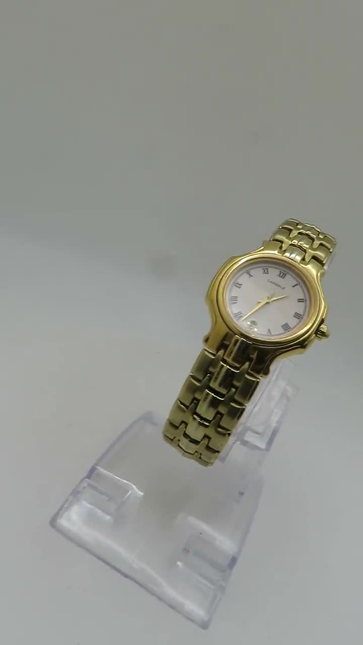 【美品】SEIKO ラサール　アナログ腕時計 ゴールド　ヴィンテージウォッチ Yahoo!オークション -「seikoラサール」(その他) (セイコー)の