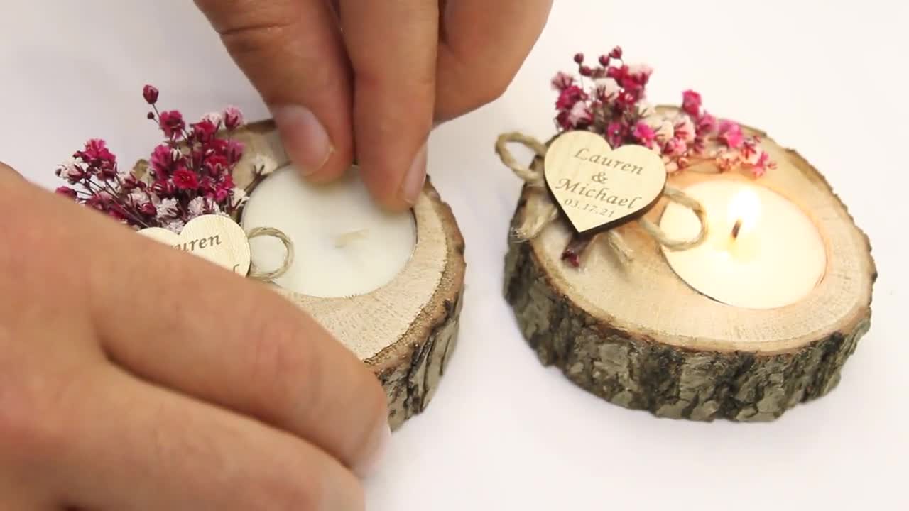 Candele personalizzate geometrie blu • Bomboniere, partecipazioni e idee  originali - Matrimonio da Sogno