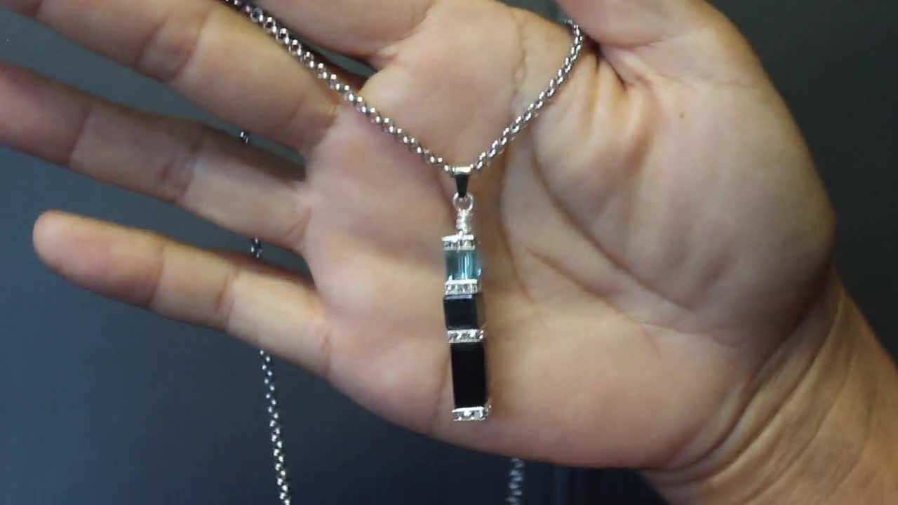 ネックレス・ペンダント VINTAGE HOLLYWOOD Ornament Drop Necklace 4BNY566 Amulet Necklace in 18ct Gold Vermeil On Sterling Silver and