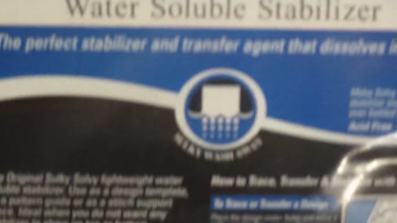 Lightweight Water Soluble Stabilizer