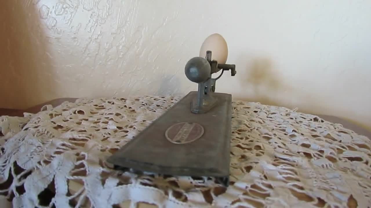 Circa 1949, Reliable Egg Scale, James Mfg. Co, with Original - Ruby Lane