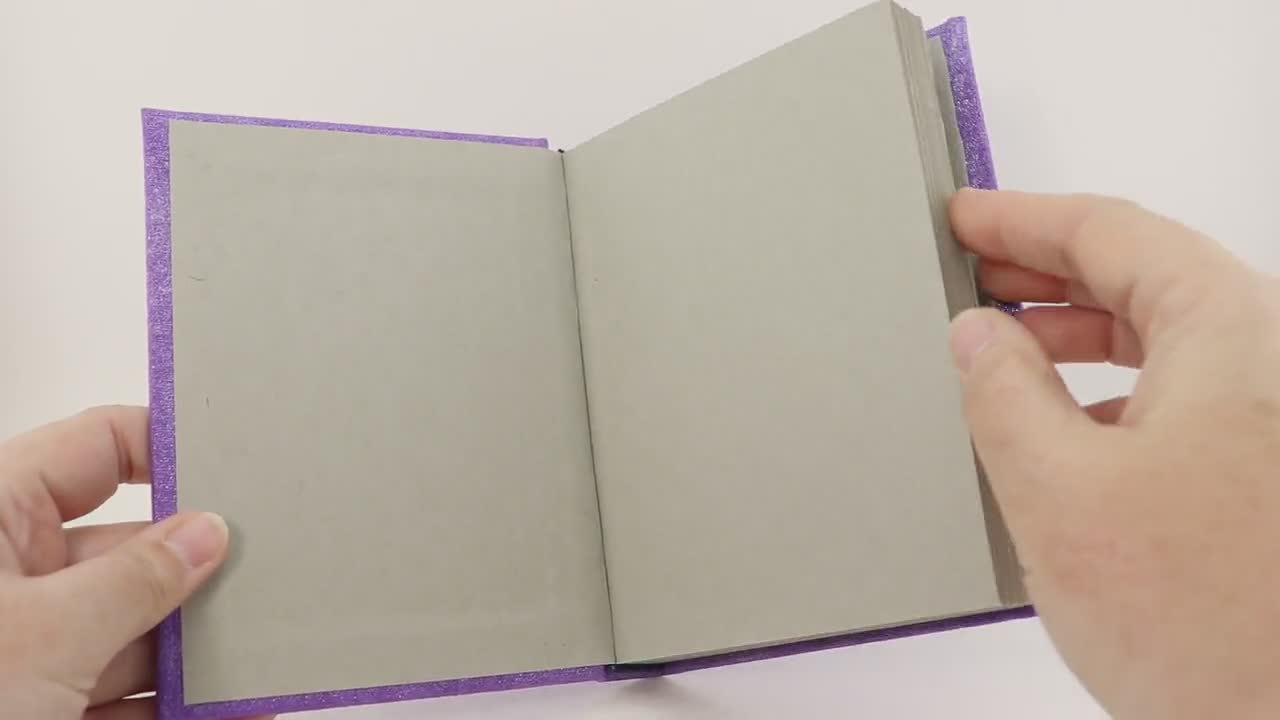 Purple Sketchbook Toned Gray Paper Sketchbook Journal Notebook 