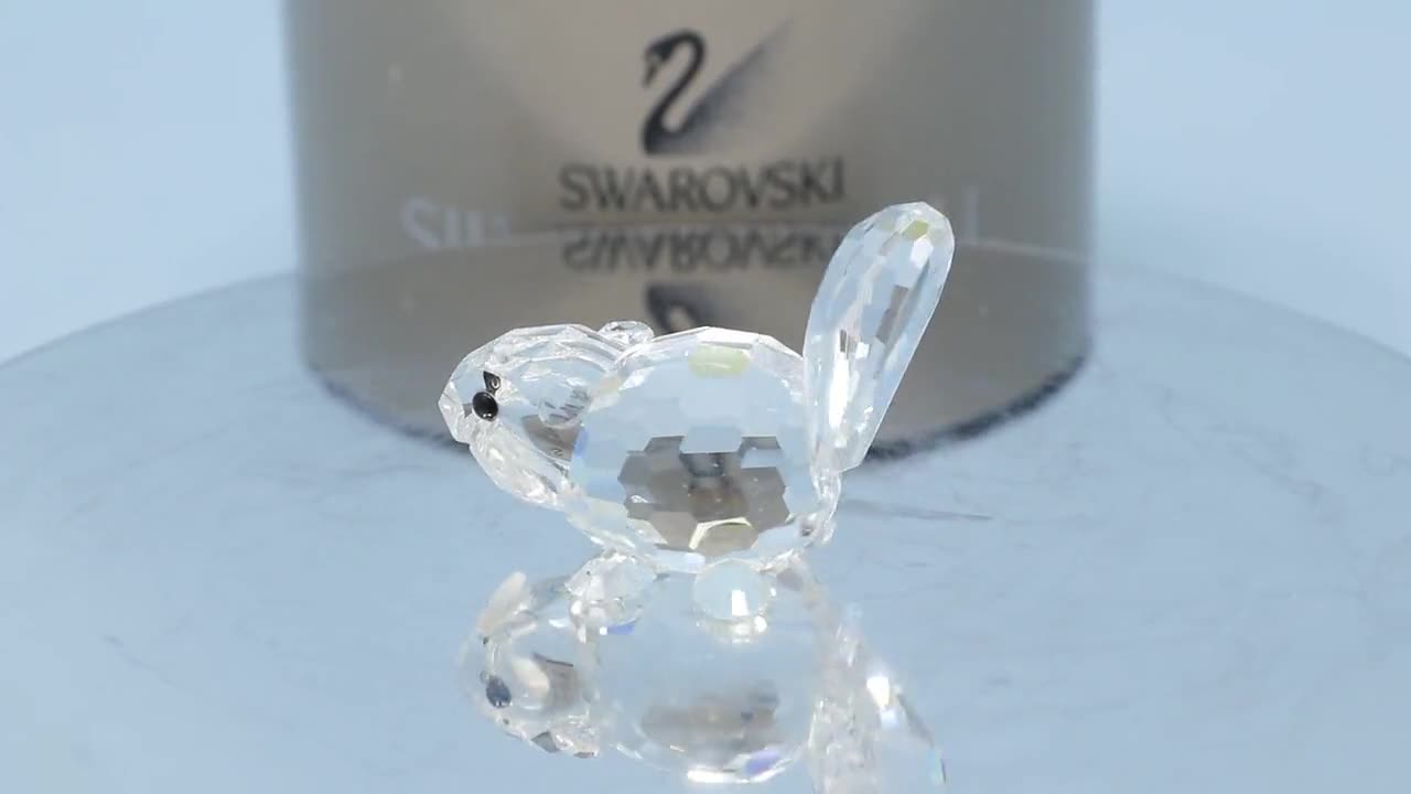 スワロフスキー SWAROVSKI ナビーNABBEE置物 MINT IN BOX 1 3/4