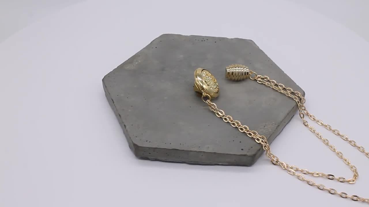 Zaky 3 pezzi da uomo in argento dorato corona con catena da appendere, spilla da bavero, spille da bavero per gli uomini Suit Pin Vintage Chain Spilla Suit Camicie Accessori
