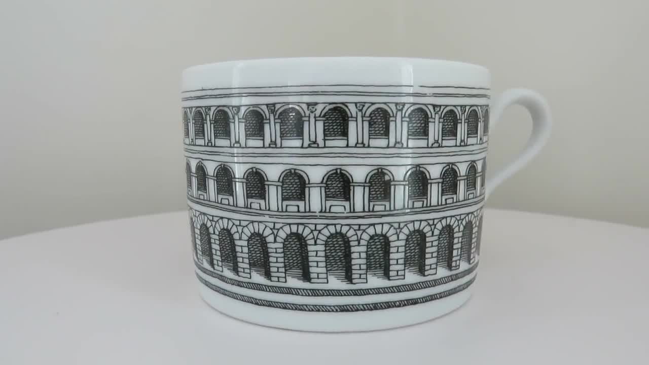 Fornasetti Strumenti Musicali カップ&ソーサー Decorative Objects | Fornasetti® – Fornasetti Store