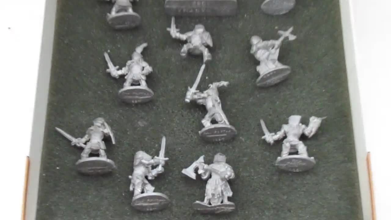 Ral Partha High Chivalry: Vintage Metal Knights Toy Soldiers (25mm