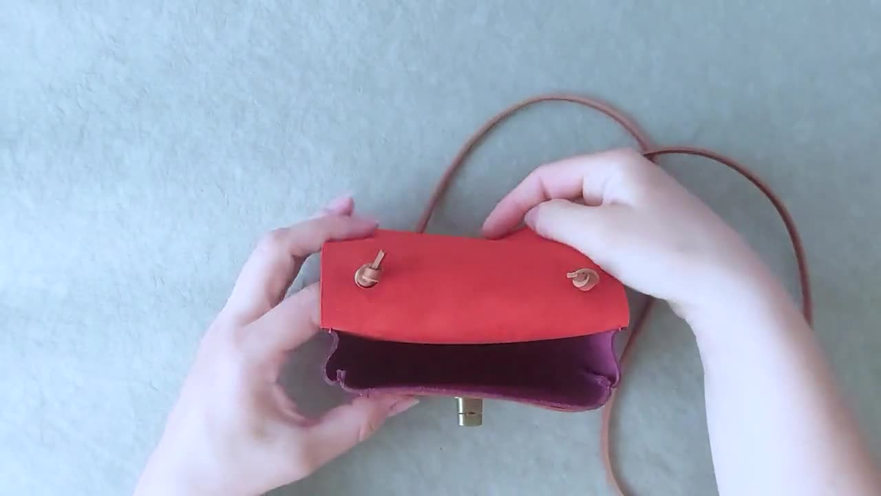 Mini Borsa A Tracolla In Pelle PU Per Ragazze | Zainetto Piccolo E Leggero Con Catena | Borsa A Mano Alla Moda Per Bambine E Adolescenti - 6