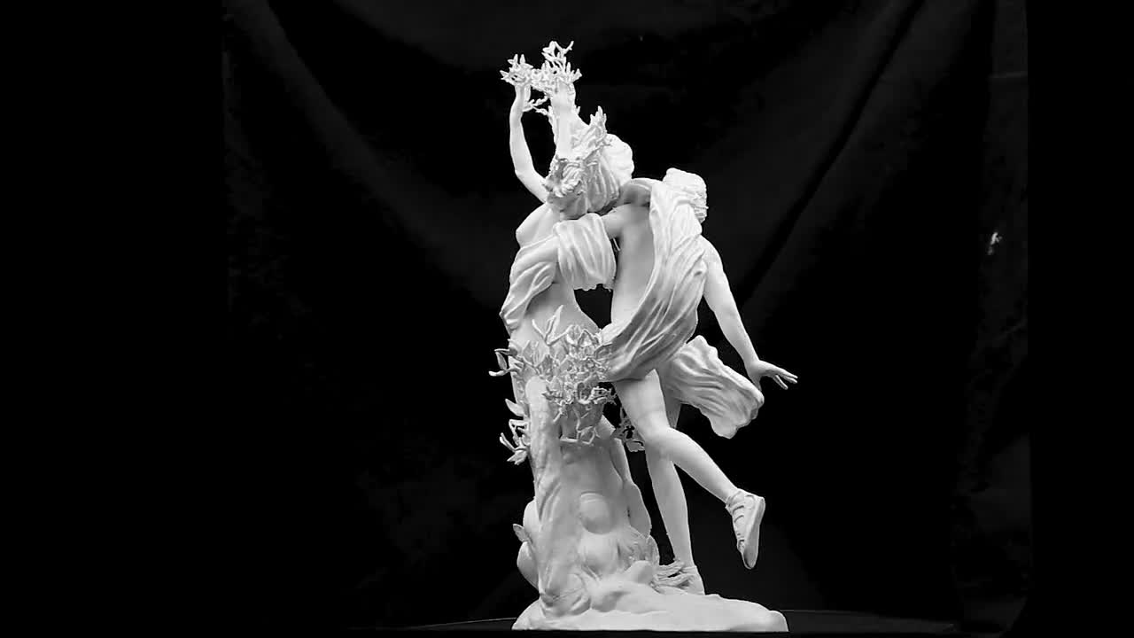 アポロとダフネの樹脂像：ベルニーニの彫刻レプリカ - Etsy 日本