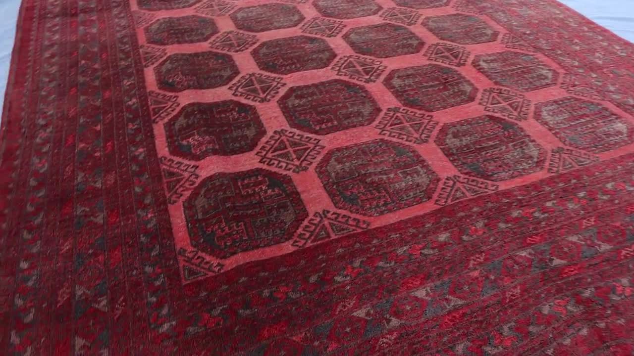 エルサリ アンティーク Khal Mohammadi ラグ エルサリ アンティーク Khal Mohammadi ラグ セミアンティーク絨毯