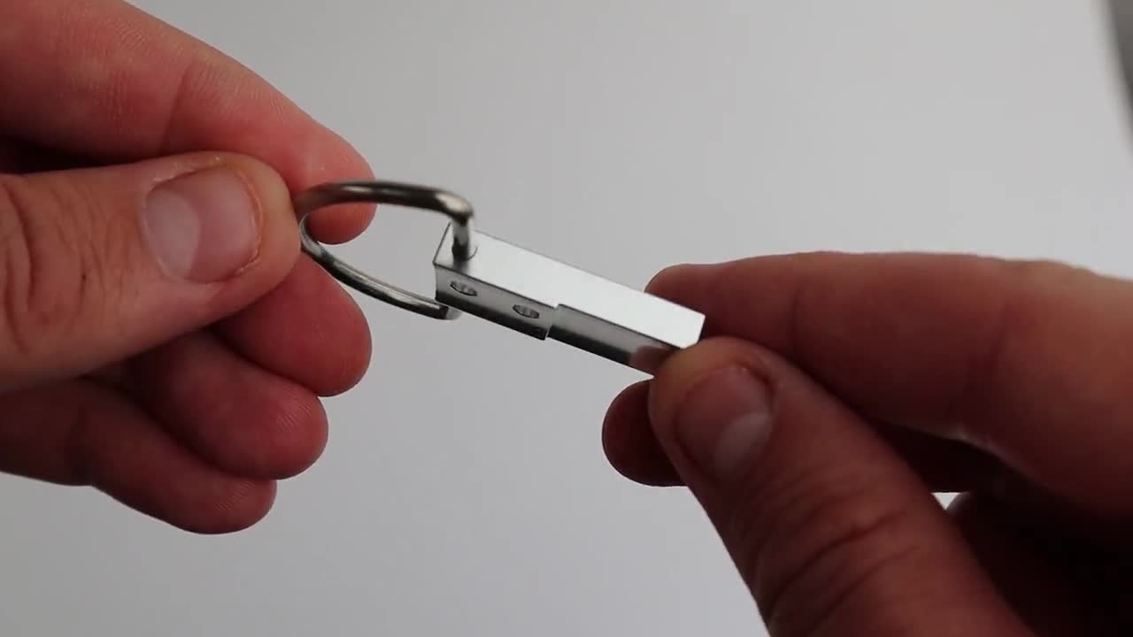 Kobold Clip & D-ring Aluminium Replica - Force Awakens Last Jedi Accurate - Graflex Lightsaber part video poster