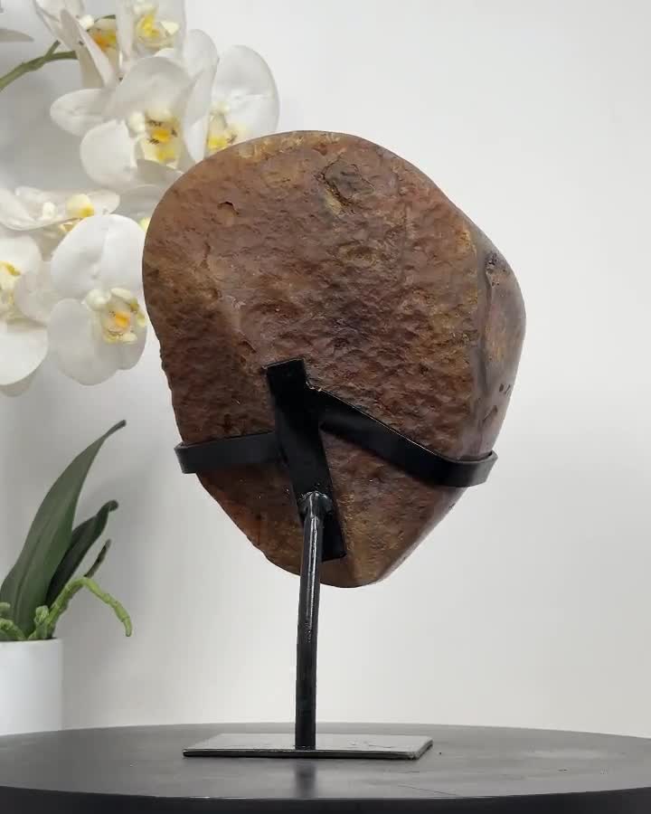 擬方解石層を伴った見事なアメジストジオード - MWS1876 - Etsy 日本