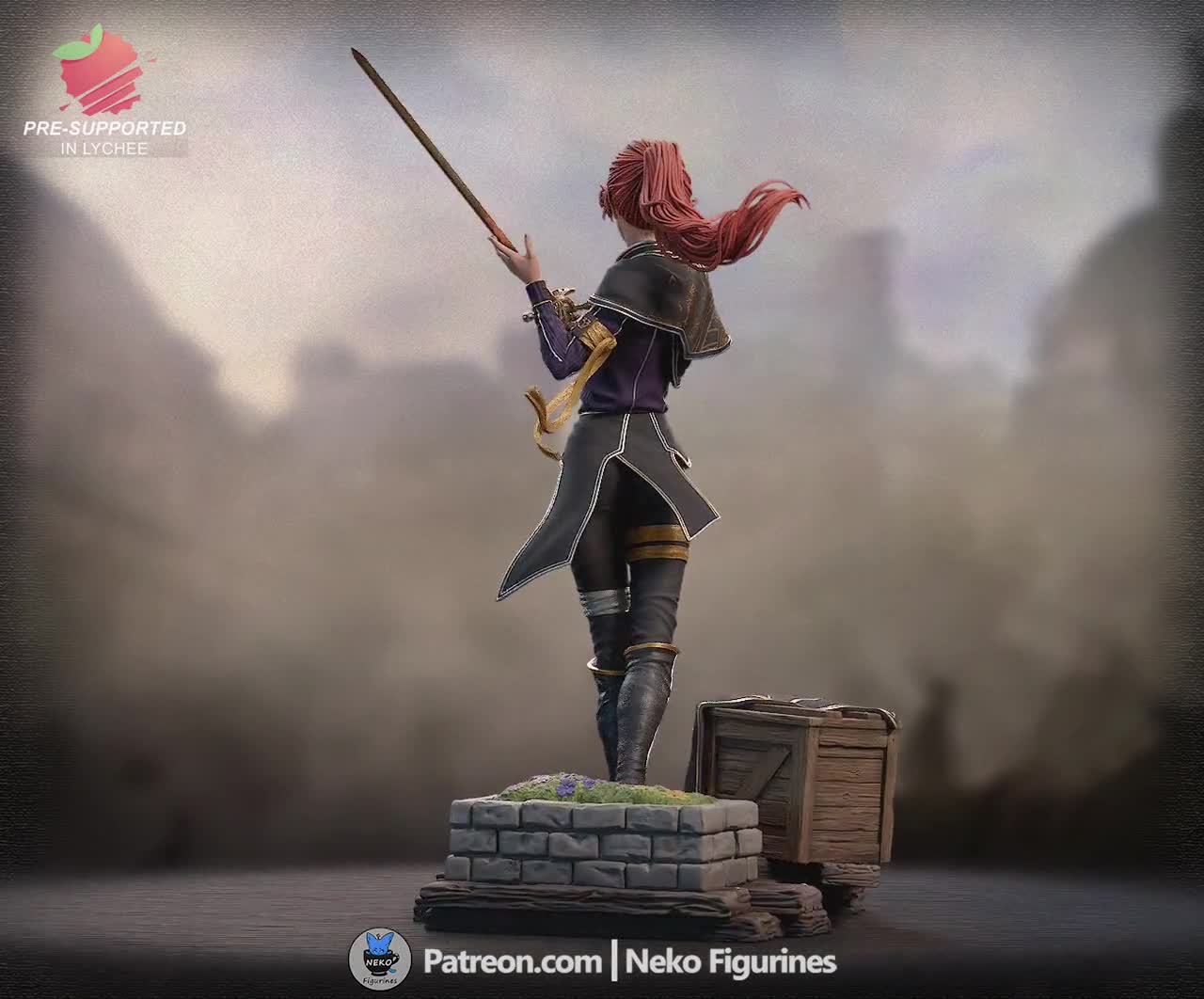 クレールオブスキュール　ルノワール　1/6 Maëlle – Clair Obscur: Expedition 33 | 1/6 or 1/5 Resin Statue to