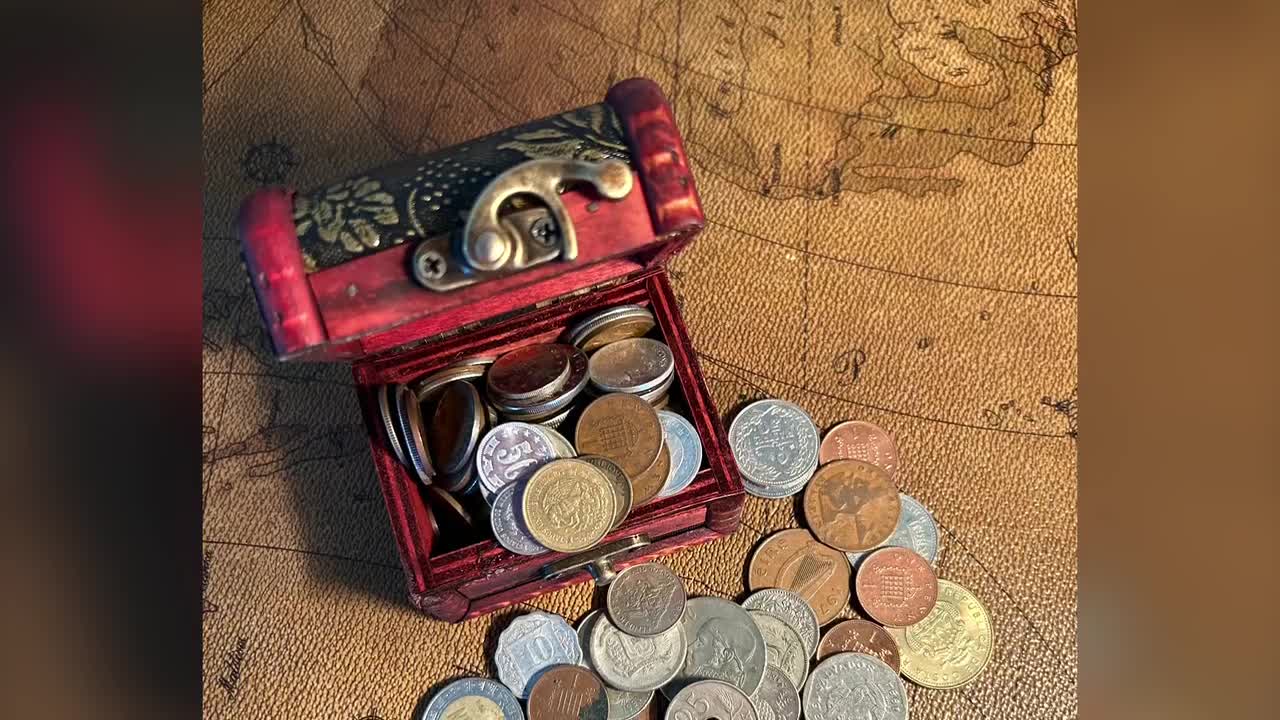古銭　約6.7kg外国コイン　世界　雑銭　貨幣　知育　アンティーク展示　素材 外国コイン （アジア・アフリカ・オセアニア） - 名古屋 創業70