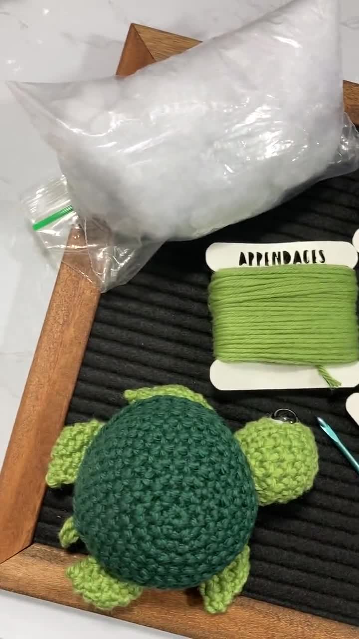  Tamatin Crochet Kit for Beginners with All You Need & Step by  Step Video Tutorial to Learn to Knit Luky The Duck with Frog Hat