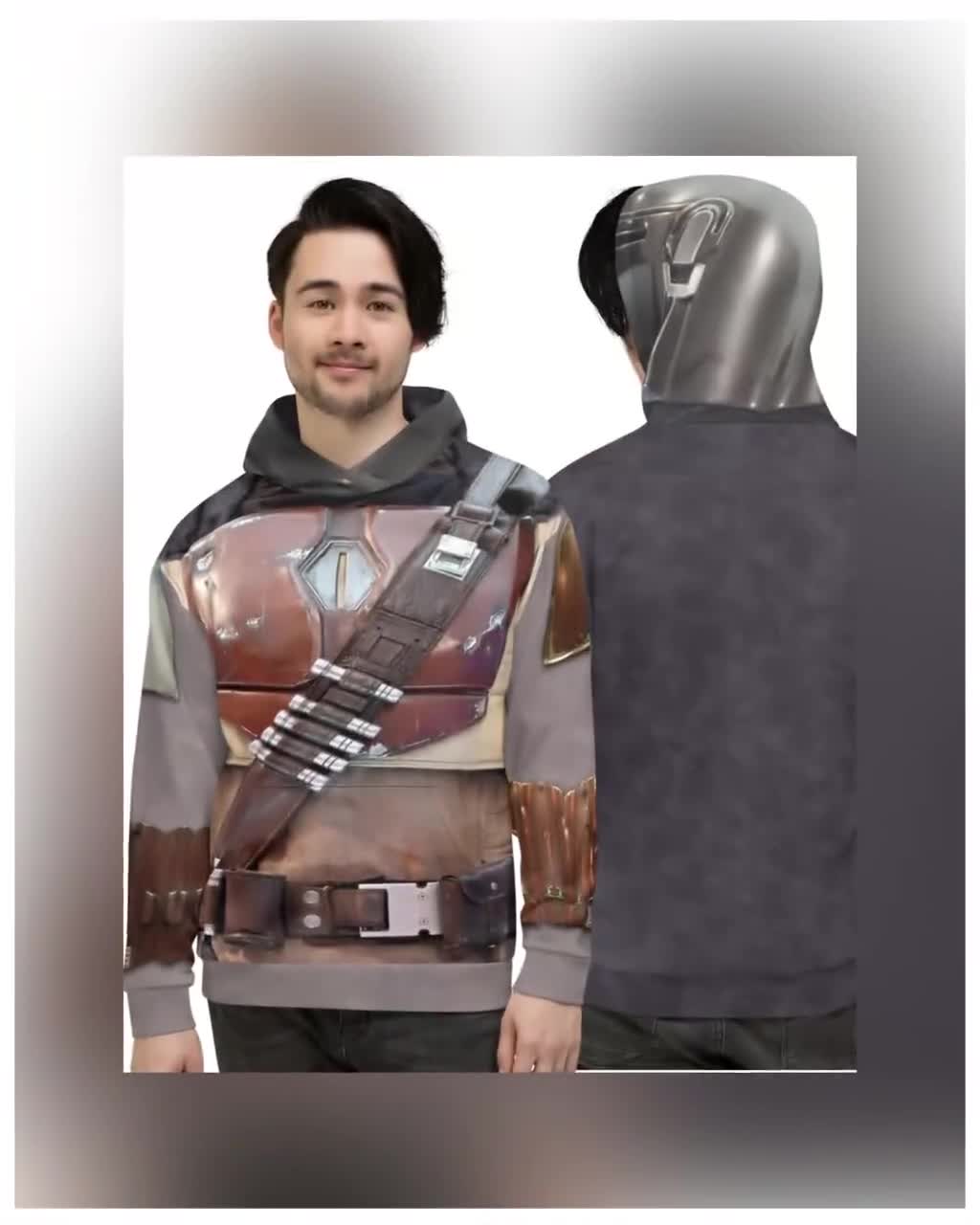 Mandalorian armor online sweatshirt