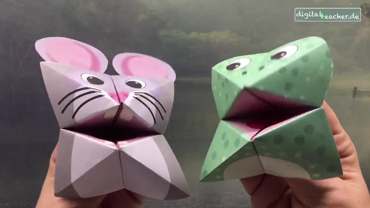 Origami game hell and heaven How to Make a Paper Fortune Teller 