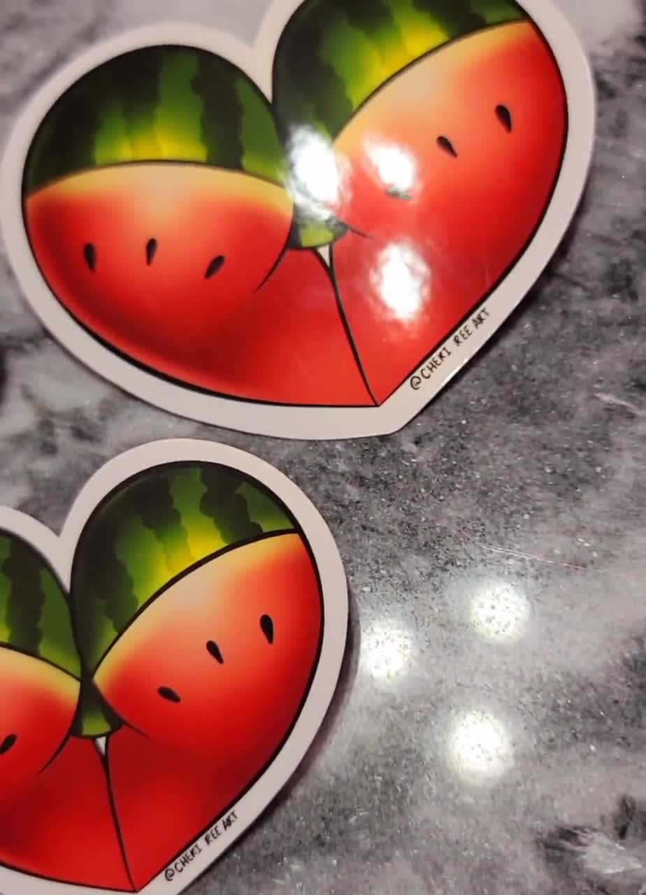 Watermelon Butt Sticker Bootymelon Melonbooty Adult Themed