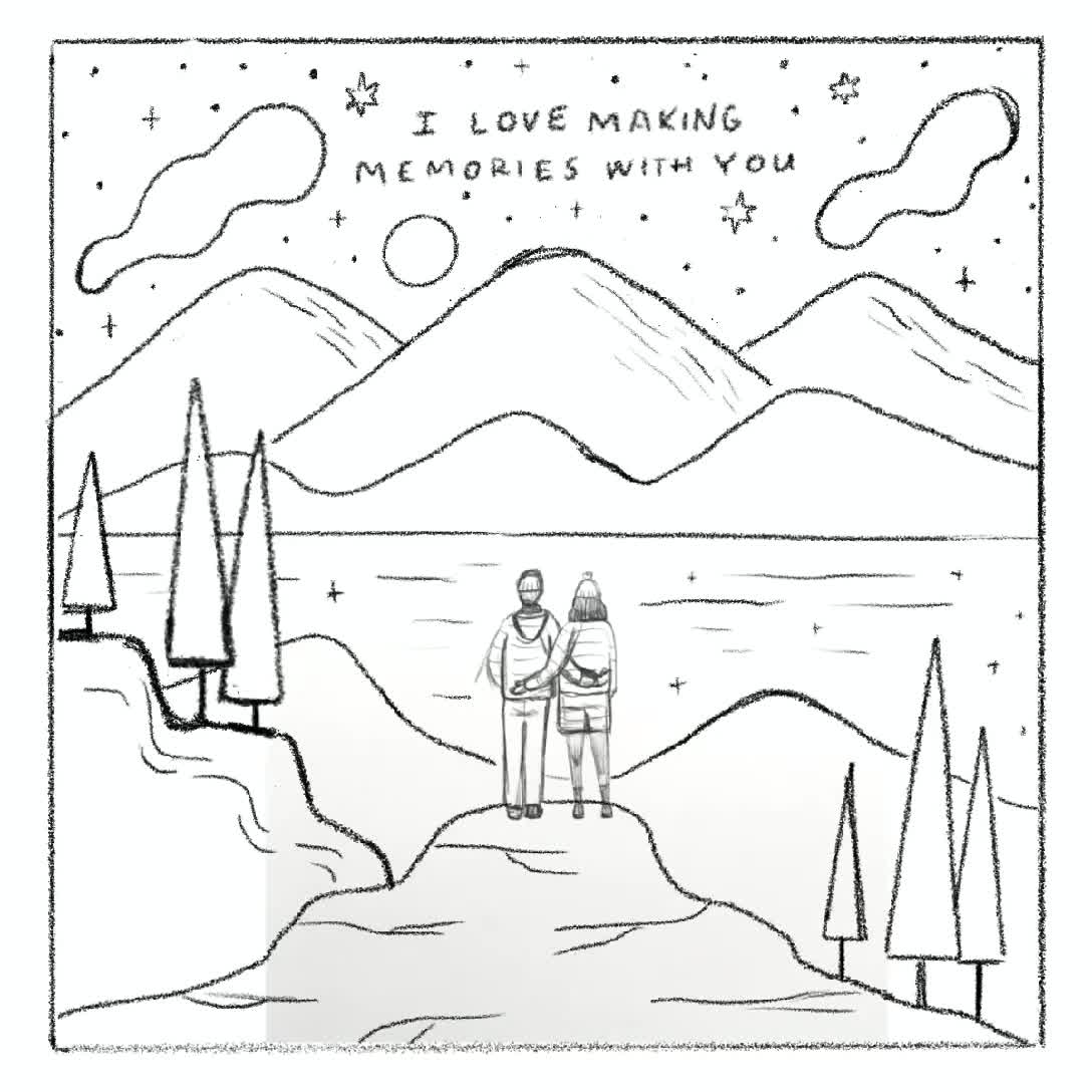 I Love Making Memories With You- Card