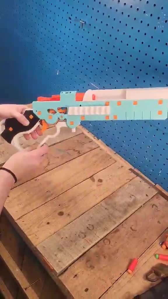 Lever Action Gencomegawerks Xshot Micro Blaster Reshell Type 8 - Etsy