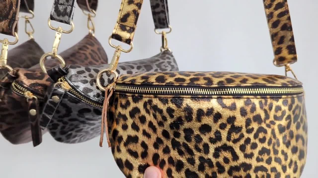 GOOD GRIEF! BELT with LEOPARD IT BAG