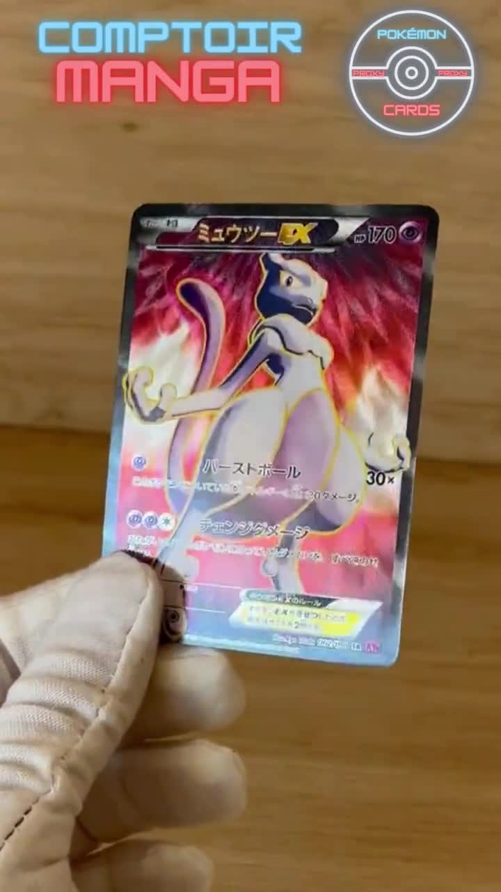 MEWTWO EX 065/059 PSA 10 POKEMON XY8 RED FLASH JAPANESE FULL